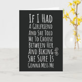 Funny Biking Cards For Him Teen Boys Men Biker Kaart (Gele Bloem)