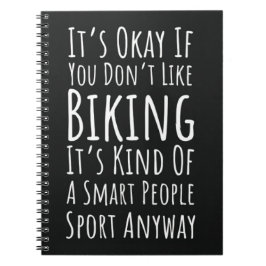 Funny Biking Gifts Cycling Bike Humor Biker Quote Notitieboek