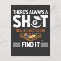 Funny Billard Quote Eight Ball Shot