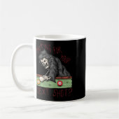 Funny Billiard Pool Player Billiards Koffiemok (Links)