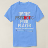 Funny Billiard Pool Player Table Game Classic TShi T-shirt (Design voorkant)