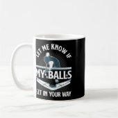 Funny Billiards Design for Men Billiard Pool Koffiemok (Links)