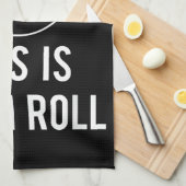 Funny Billiards Design for Pool Players Retro 8 Ba Theedoek (Quarter Fold)