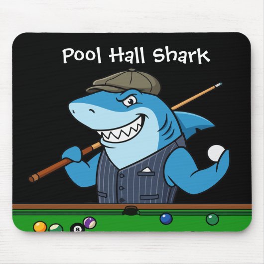 Funny Billiards Fanatic Cool Computer Mouse Pads Muismat (Voorkant)