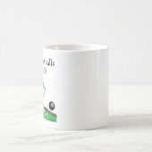 Funny Billiards Pool Hall Rebel Koffiemok (Center)