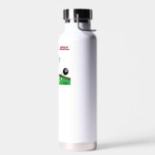 Funny Billiards Shark Water Bottle  Waterfles (Links)