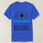 Funny Billiards Shirt  Retro GiftTShirt (Design voorkant)