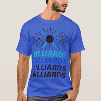 Funny Billiards Shirt  Retro GiftTShirt