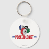 Funny Billiards Sleutelhanger (Voorkant)