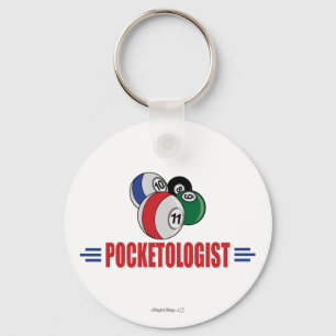 Funny Billiards Sleutelhanger