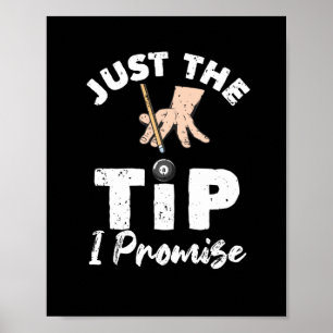 Funny billiards snooker 8 ball 9 ball poster