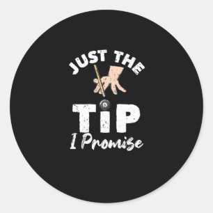 Funny billiards snooker 8 ball 9 ball ronde sticker