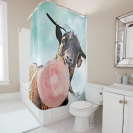 Funny Billy Goat Bubbles met Bubblegum Douchegordijn