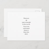 Funny Binary Wiskunde Computing Joke Gift Briefkaa Briefkaart (Voorkant / Achterkant)