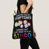 Funny Bingo Ball Bingo Gamer Tote Bag (Dichtbij)