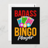 Funny Bingo Balls Sarcastic Bingo Player Briefkaart (Voorkant / Achterkant)
