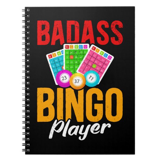 Funny Bingo Balls Sarcastic Bingo Player Notitieboek (Voorkant)