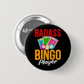 Funny Bingo Balls Sarcastic Bingo Player Ronde Button 5,7 Cm (Voorkant /achterkant)