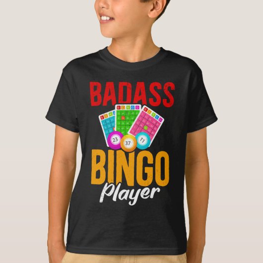 Funny Bingo Balls Sarcastic Bingo Player T-shirt (Voorkant)