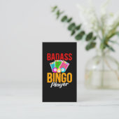 Funny Bingo Balls Sarcastic Bingo Player Visitekaartje (Staand voorkant)