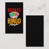 Funny Bingo Balls Sarcastic Bingo Player Visitekaartje (Voorkant / Achterkant)