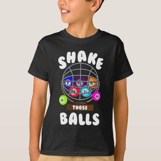 Funny Bingo Gambling Joke Bingo T-shirt (Voorkant)