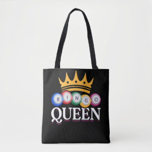 Funny Bingo Girl Bingo Tote Bag