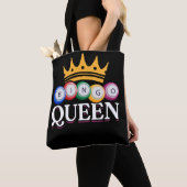 Funny Bingo Girl Bingo Tote Bag (Dichtbij)