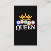 Funny Bingo Girl Bingo Visitekaartje (Voorkant)