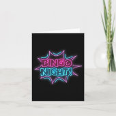 Funny Bingo King - Bingo Night  Kaart (Voorkant)