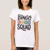 Funny Bingo Lover Design – Bingo Player Gift T-shirt (Voorkant)