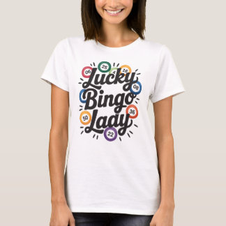 Funny Bingo Lover Design – Bingo Player Gift T-shirt