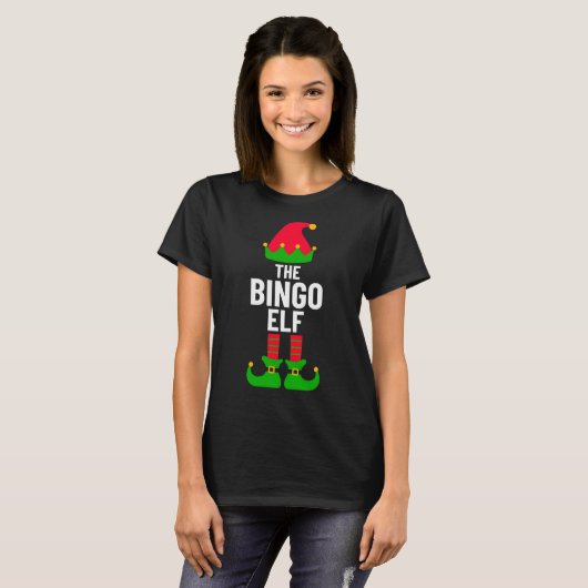 Funny Bingo Lover Design – Bingo Player Gift T-shirt (Voorkant volledig)