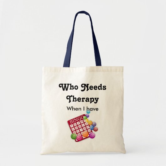 Funny Bingo Lovers Bingo PELS Tote Bag (Voorkant)