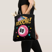 Funny Bingo Player 69 Joke Tote Bag (Dichtbij)
