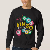 Funny Bingo Player Gambler Humor Trui (Voorkant)