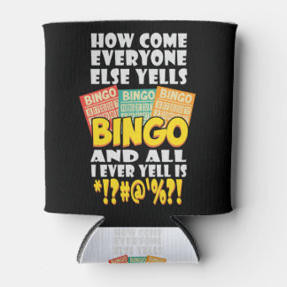 Funny Bingo Player Gift Blikjeskoeler