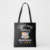 Funny Bingo Player Joke Tote Bag (Voorkant)