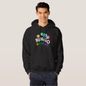 Funny Bingo Team Gambling Humor Hoodie (Voorkant volledig)