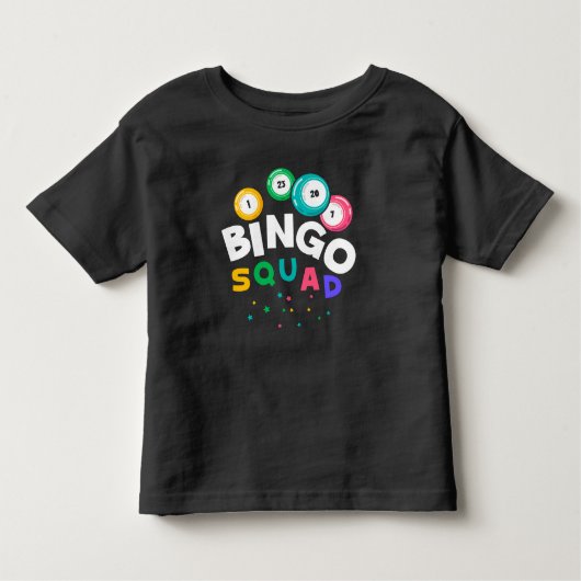Funny Bingo Team Gambling Humor Kinder Shirts (Voorkant)