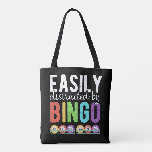 Funny Bingo Tote Bag (Achterkant)