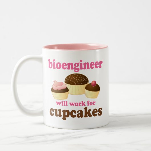 Funny Bioengineer Tweekleurige Koffiemok (Links)