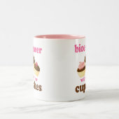 Funny Bioengineer Tweekleurige Koffiemok (Center)