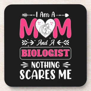 Funny Biologist Mam, bioloog mam Funny Bier Onderzetter