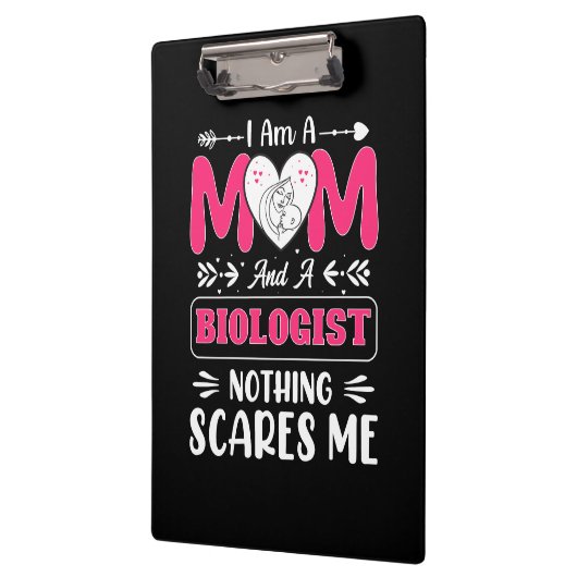 Funny Biologist Mam, bioloog mam Funny Klembord (Links)
