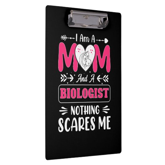 Funny Biologist Mam, bioloog mam Funny Klembord (Rechts)