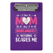 Funny Biologist Mam, bioloog mam Funny Mini Klembord (Voorkant)