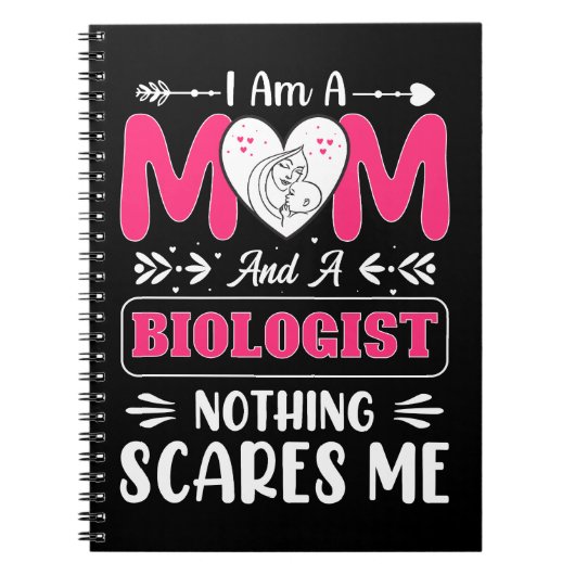 Funny Biologist Mam, bioloog mam Funny Notitieboek (Voorkant)
