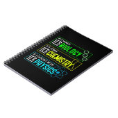 Funny Biology Chemistry Physics Science Nerd Notitieboek (Linkerzijde)