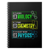 Funny Biology Chemistry Physics Science Nerd Notitieboek (Voorkant)